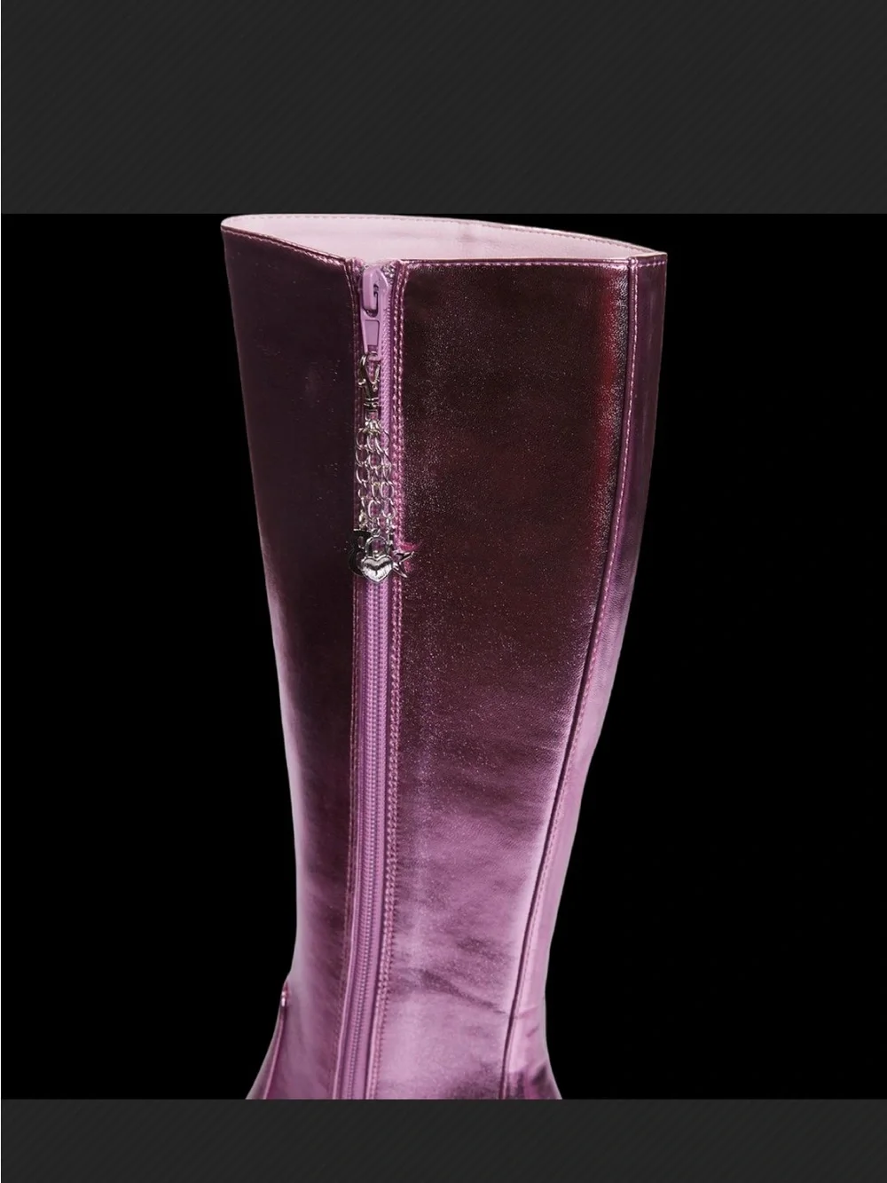 Bratz Rhinestone Pink Platform Knee-High Boots